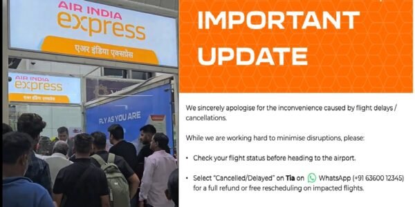 Air India Express cancels over 80 flights due to cabin crew strike