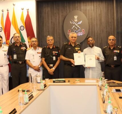 Armed Forces Medical Services and IIT Hyderabad sign MoU for collaborative research and training