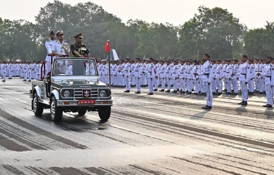 Army Chief General Manoj Pandey inspected the passing out parade of the 146th course of NDA.