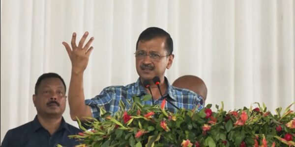 Arvind Kejriwal has alleged that former Jharkhand CM Hemant Soren has been sent to jail as part of a political conspiracy.