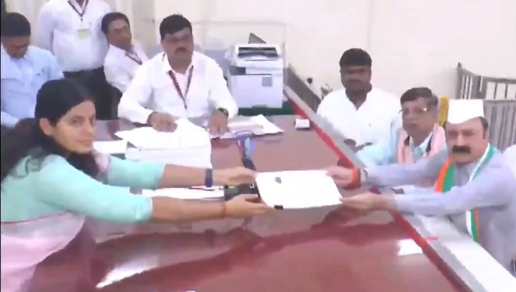 BJP candidate Dinesh Pratap Singh filed his nomination from Rae Bareli Lok Sabha seat.