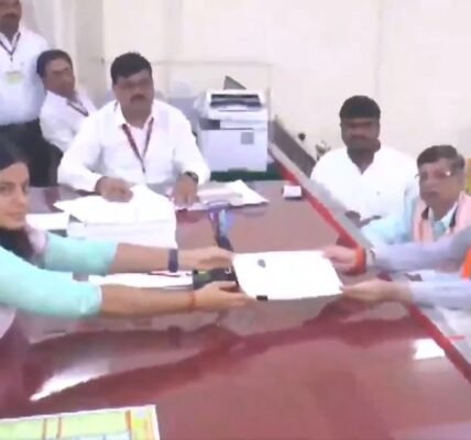 BJP candidate Dinesh Pratap Singh filed his nomination from Rae Bareli Lok Sabha seat.