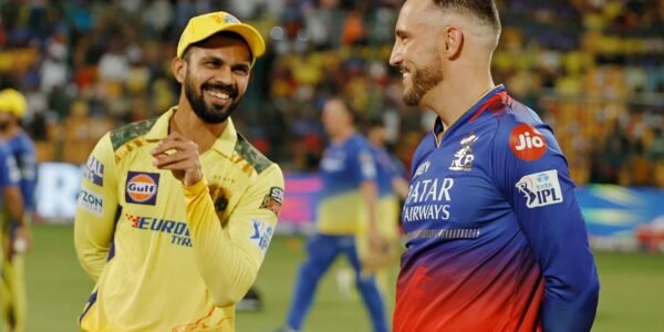 CSK won the toss and decided to bowl first against RCB