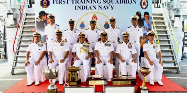 Completion of sea training under 106 Integrated Officer Trainee Course (IOTC) onboard 1st Training Squadron (1TS)