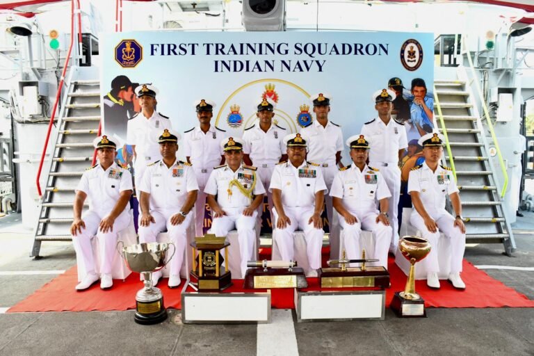 Completion of sea training under 106 Integrated Officer Trainee Course (IOTC) onboard 1st Training Squadron (1TS)