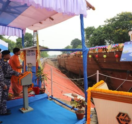 Construction of 8th ASW SWC (Ex-GRSE) started at Ms GRSE Kolkata