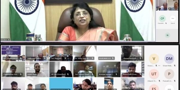 DOT in collaboration with National Institute of Telecommunications, Ghaziabad (NTIPRIT) organized an awareness workshop for Sanchar Mitras today