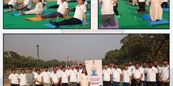 Department of Consumer Affairs organizes countdown program for International Yoga Day-2024 on duty