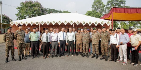 Department of Ex-Servicemen Welfare organized 'Samdhaan Abhiyaan' as part of its outreach program at Bangdoobi Army Camp, Darjeeling in West Bengal