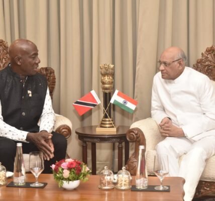 Dr. Keith Christopher Rowley, Prime Minister of Trinidad and Tobago, visits India to boost bilateral relations with India
