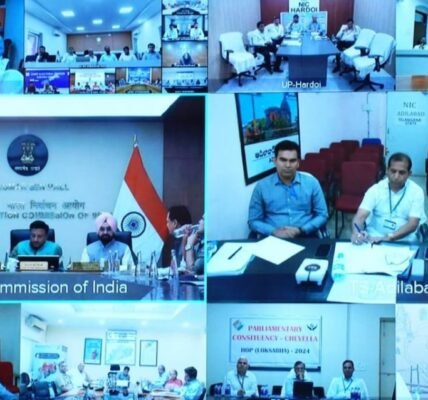 EC today reviewed preparations for the fourth phase of Lok Sabha voting with 354 observers.