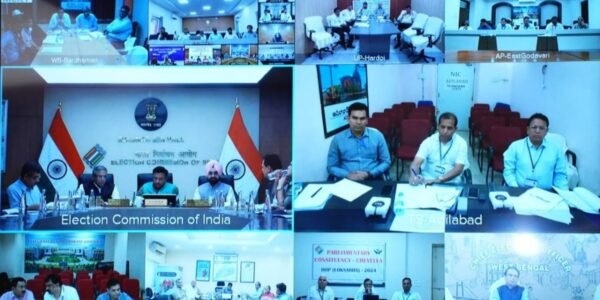 EC today reviewed preparations for the fourth phase of Lok Sabha voting with 354 observers.