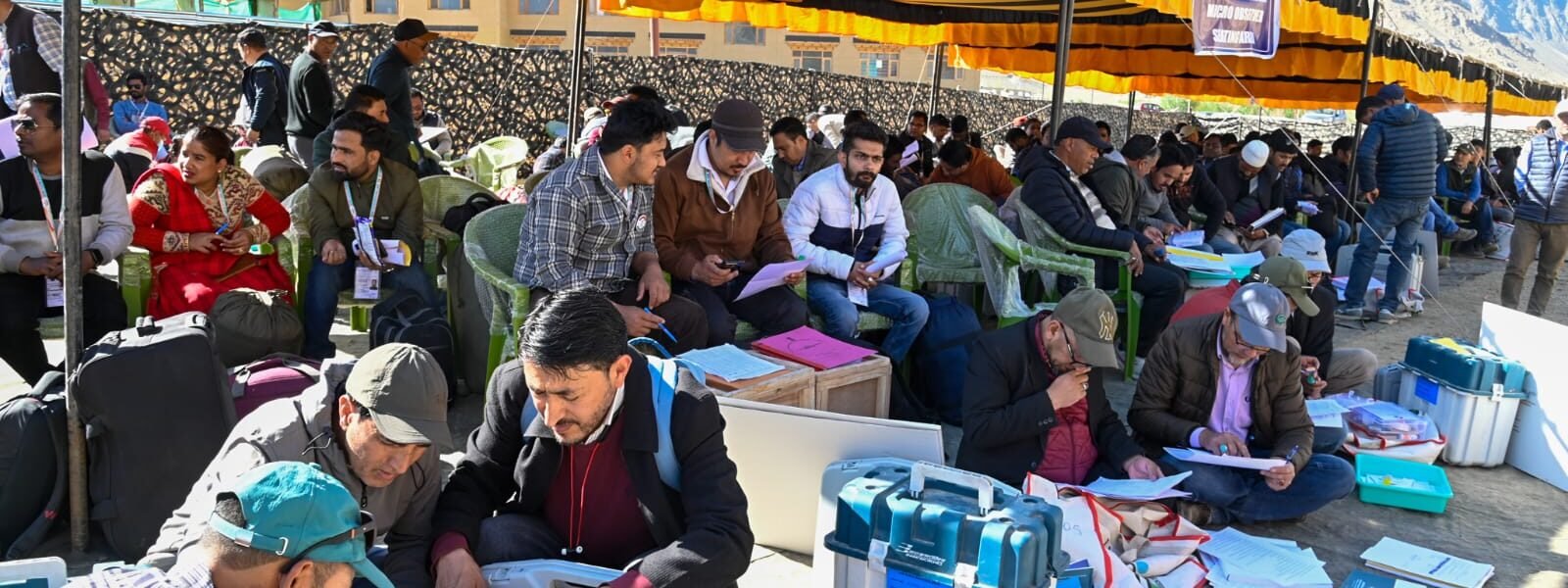 Election Commission completes all preparations for the fifth phase of Lok Sabha elections to be held tomorrow