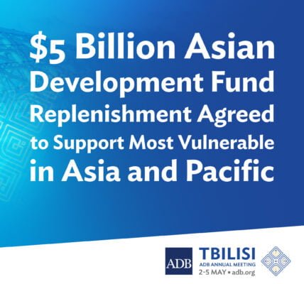 Five billion dollars will be injected into Asian Development Fund - ADB President