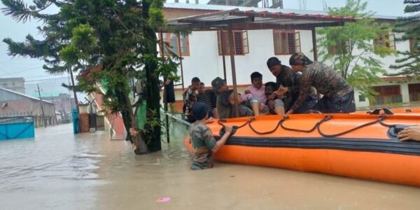 Floods continue to wreak havoc in Manipur, Imphal city badly affected