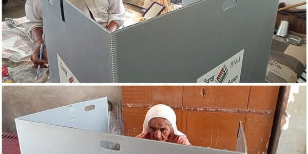 For the first time in Lok Sabha Elections 2024, the facility of voting from home for eligible voters has been extended across the country