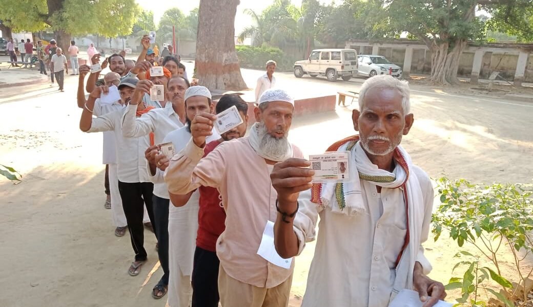 39.13% voting recorded till 1 pm in the sixth phase of Lok Sabha elections