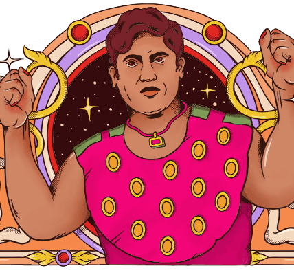 Google Doodle Celebrating Hamida Banu