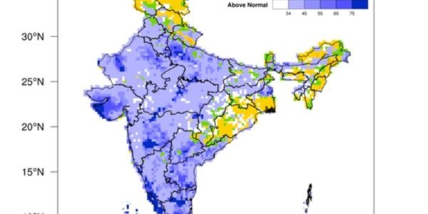 IMD predicted more than normal rainfall in the monsoon from June to September.