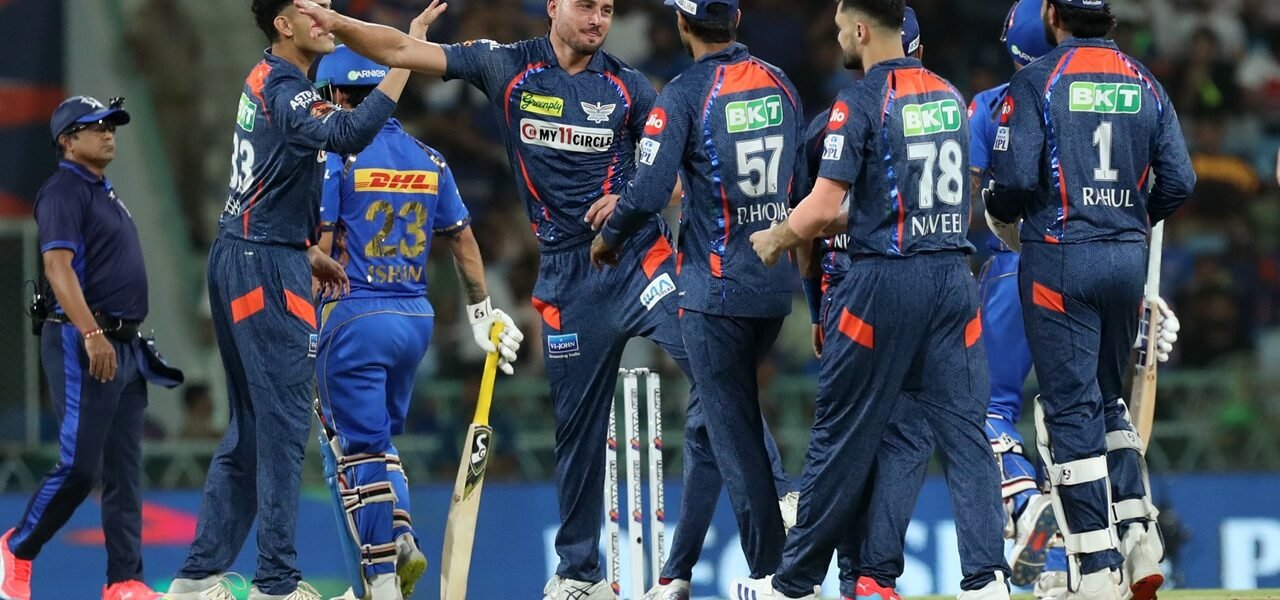 IPL Lucknow Super Giants beat Mumbai Indians by four wickets