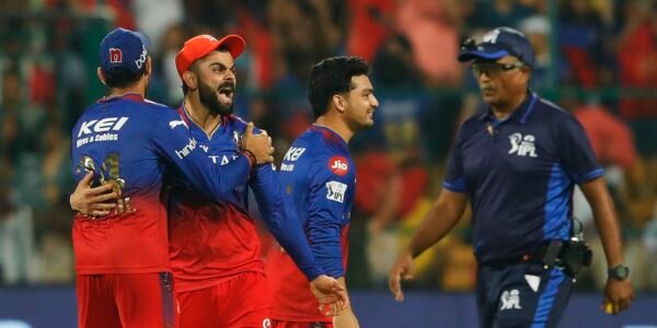IPL Royal Challengers Bangalore reached the play-off match by defeating Chennai Super Kings by 27 runs.