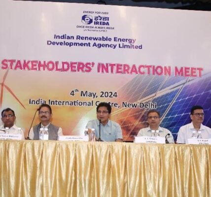 IREDA organized its 16th Stakeholders Interaction Meeting at India International Centre, New Delhi