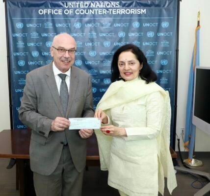 India donated half a million dollars to the United Nations Anti-Terrorism Fund