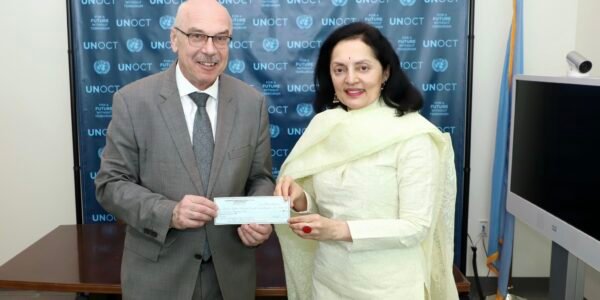 India donated half a million dollars to the United Nations Anti-Terrorism Fund
