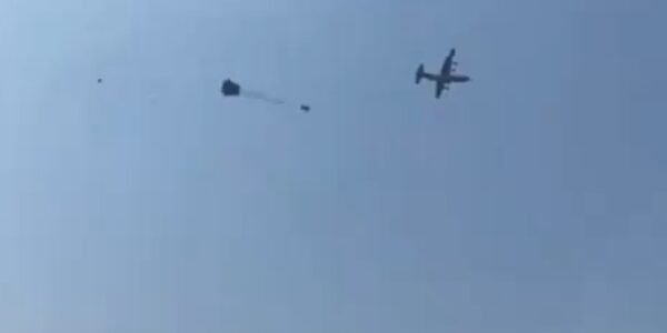 Indian Air Force tests state-of-the-art indigenous mobile medical aid, Bhishma Cube, for in-flight emergency landing-airdrop at Agra