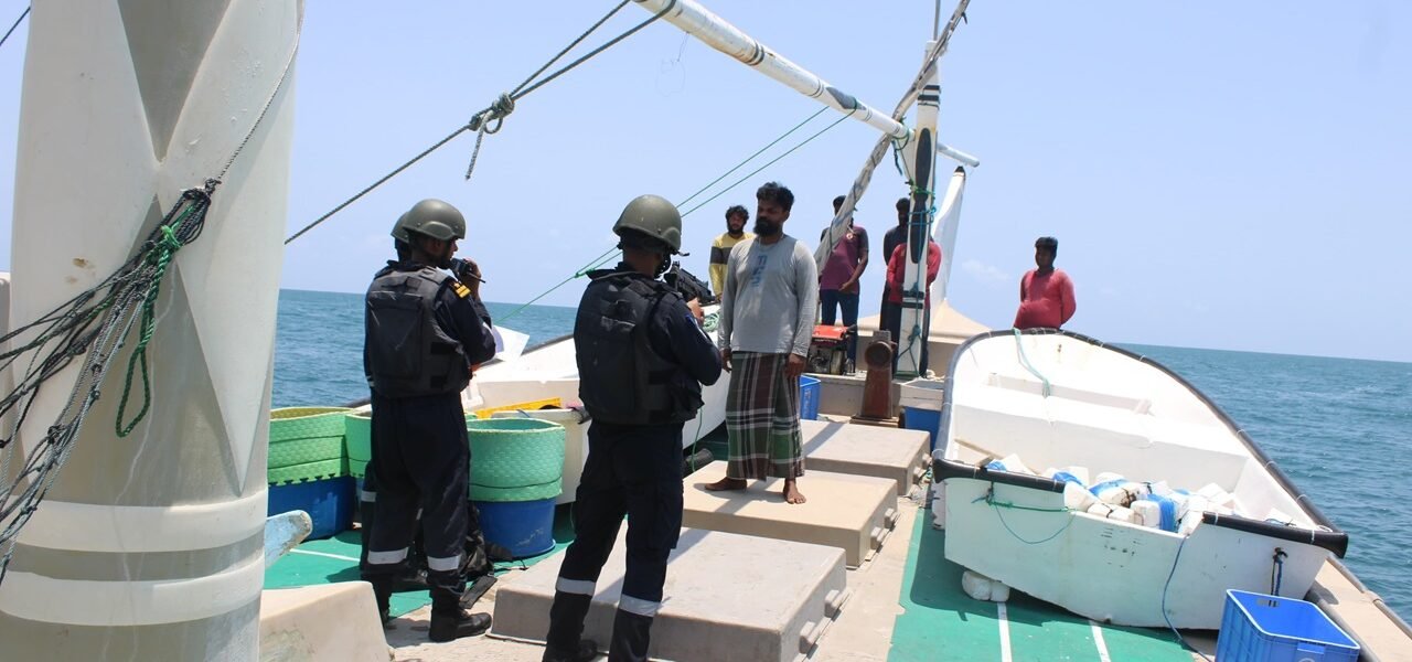 Indian Coast Guard seizes an Iranian fishing boat off the coast of Kerala