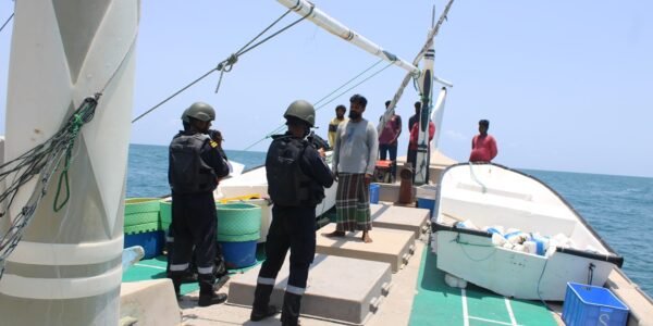 Indian Coast Guard seizes an Iranian fishing boat off the coast of Kerala