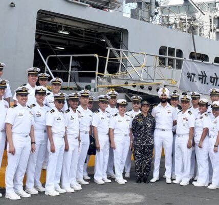 Indian Naval Ships Delhi, Shakti and Kiltan completed their visit to Manila, Philippines as part of Eastern Fleet operational deployment in the South China Sea.