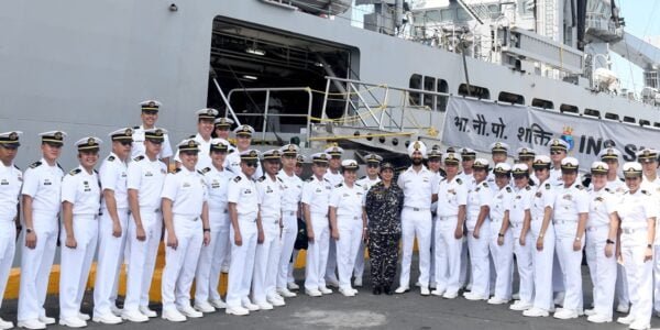 Indian Naval Ships Delhi, Shakti and Kiltan completed their visit to Manila, Philippines as part of Eastern Fleet operational deployment in the South China Sea.