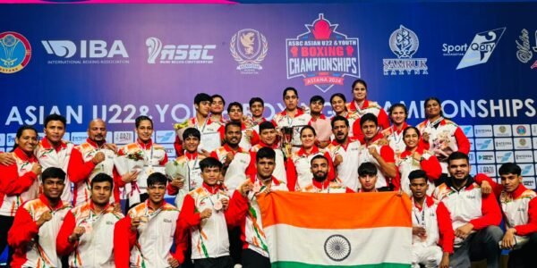 Indian boxers won a total of 43 medals at the Asian Under-22 and Youth Boxing Championships in Kazakhstan.