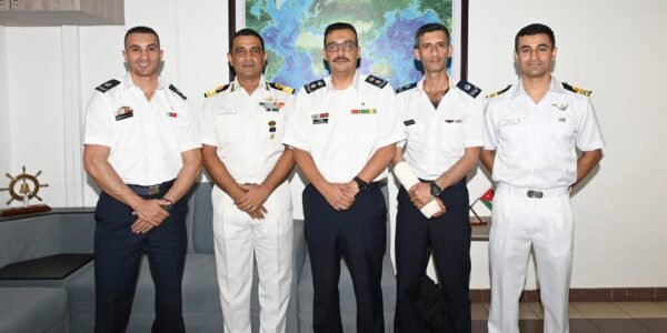 Jordanian Armed Forces Training Delegation visits Southern Naval Command (SNC), Kochi and Indian Naval Academy (INA), Ezhimala