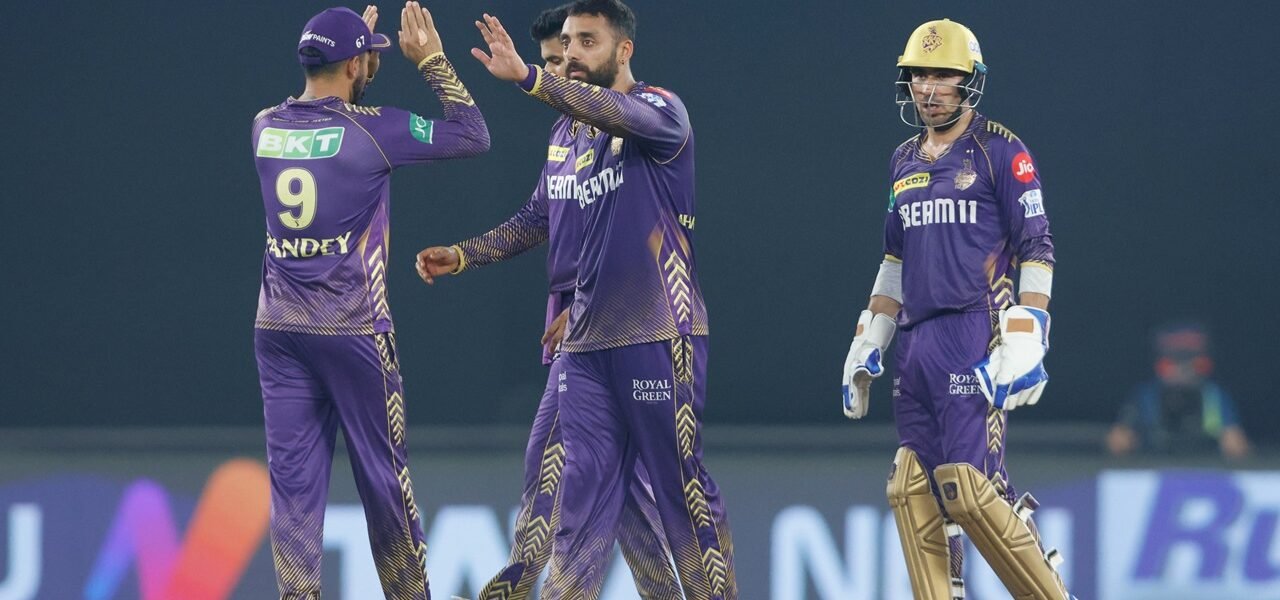 KKR confirmed its place in the final by defeating Sunrisers Hyderabad by eight wickets in the first qualifier match of IPL.