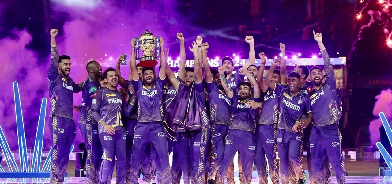 Kolkata Knight Riders won their third title by defeating Sunrisers Hyderabad by eight wickets in the IPL final.