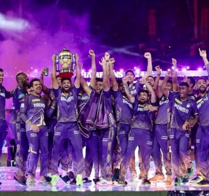 Kolkata Knight Riders won their third title by defeating Sunrisers Hyderabad by eight wickets in the IPL final.