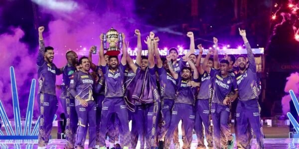 Kolkata Knight Riders won their third title by defeating Sunrisers Hyderabad by eight wickets in the IPL final.