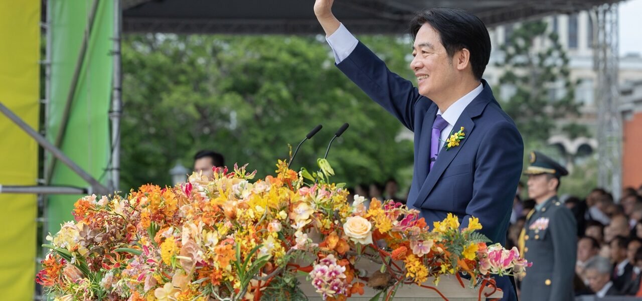 Lai Ching-tey sworn in as Taiwan's President today