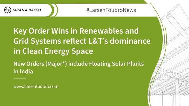 लार्सन एंड टुब्रो (L&T) के विद्युत पारेषण एवं वितरण कारोबार को देश और विदेश में कई ठेके मिले