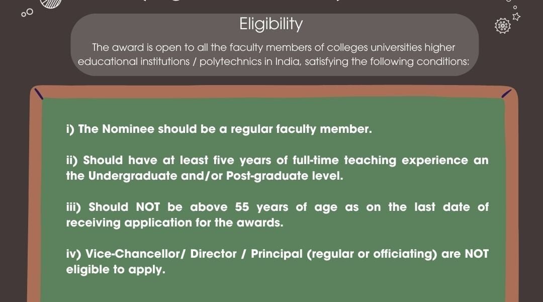 Launch of portal for nominations in respect of National Award for Teachers (Higher Education) – 2024