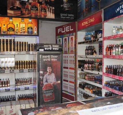 Liquor shops