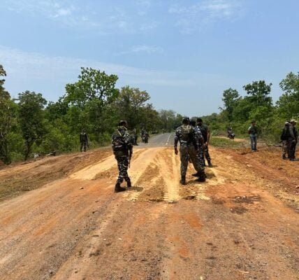Maoists carried out an IED blast targeting the vehicle of a police inspector in Bijapur district of Chhattisgarh.
