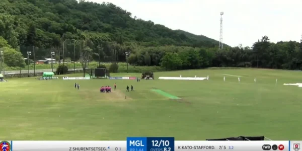 Mongolia made the second lowest score in T20 international cricket