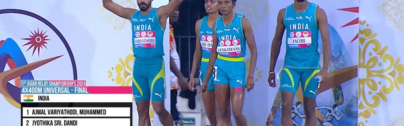 Muhammad Ajmal, Jyothika Dandi, Amoj Jacob and Shubha Venkatesan