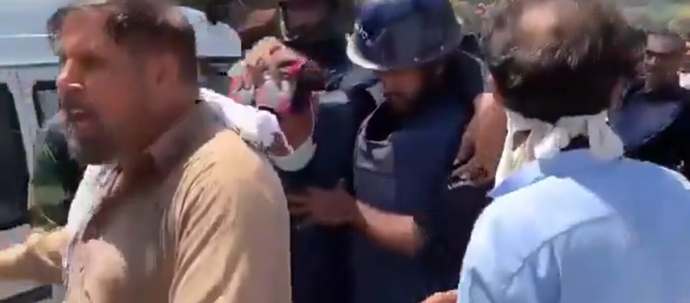 One police officer killed, over 100 injured in clashes during protests in PoK