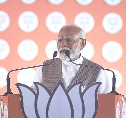 PM Modi addresses election rally in favor of BJP candidates in Ambala