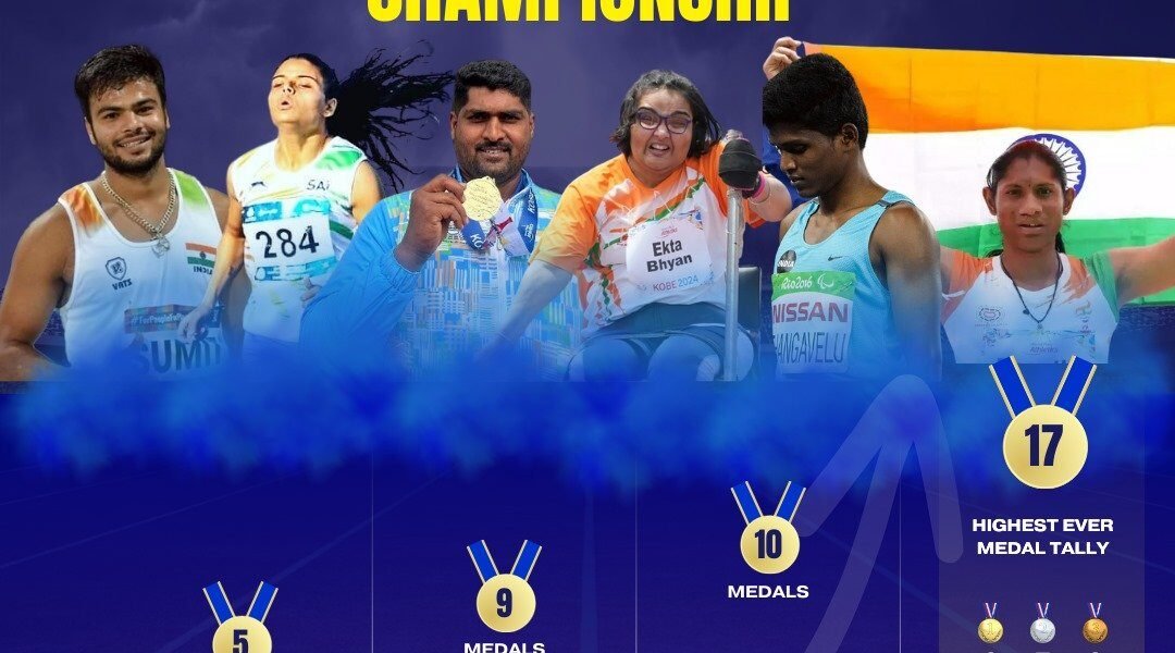 PM Modi congratulated the Para Athletics team for its excellent performance in the World Championship