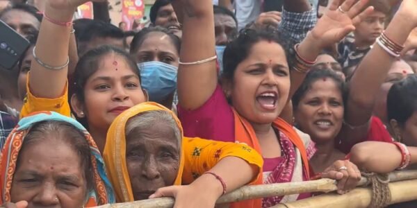 PM Modi will interact with more than 25 thousand women in his parliamentary constituency Varanasi tomorrow.